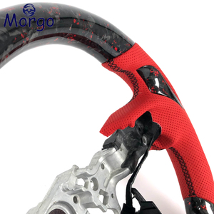 Volante de Fibra de Carbono Forjado para <span class=keywords><strong>Lexus</strong></span> NX250/350/350H/<span class=keywords><strong>450H</strong></span>+/LX600 2022, Diseño Deportivo Personalizado - Product Image 4