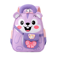 Nouveau Sac à Dos Transfrontalier pour Enfants, Mignon Dessin Animé, Maternelle, 3-6 Ans, Garçons Filles, Léger, en Nylon et Polyester Respirant