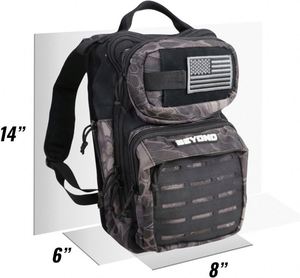 Sac à dos de pêche avec porte-cannes, échantillon gratuit, sac de luxe 900D, grand sac de rangement pour matériel de pêche - Product Image 6