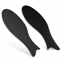 Semelle intérieure rigide en fibre de carbone, insert léger pour chaussures de sport, pour le soutien des orteils sur gazon synthétique, course à pied, randonnée, basketball et entraînement