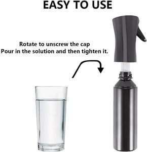 ขวดสเปรย์พ่นละอองน้ำพลาสติกขนาด200มล. 300มล. 500มล. ขวดสเปรย์ฉีดน้ำสำหรับช่างตัดผม - Product Image 4