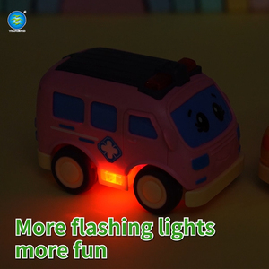 2024 nuevo ABS plástico Cool Light Music Mini <span class=keywords><strong>Rc</strong></span> caro coche operación simplificada dibujos animados <span class=keywords><strong>Rc</strong></span> coche autobús escolar para 3y + niños - Product Image 5
