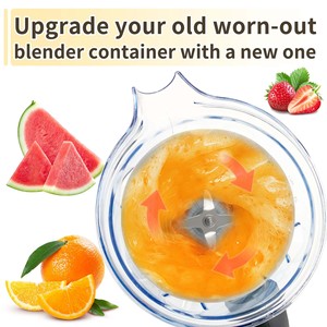 Mini <span class=keywords><strong>Blender</strong></span> Pan 1L, bocaux de presse-agrumes, pièces de rechange - Product Image 5