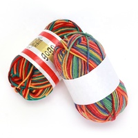 Fil acrylique polyester tissé à la main, broderie écologique, g