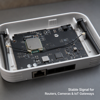 Kabel Koaksial RF Aurora Yu Micro U.FL Male Male MHF4 Panjang Dapat Disesuaikan Langsung dari Pabrik untuk Antena Router Laptop 4G 5G