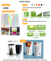 Sachet Doypack Personnalisé de Haute Qualité en Aluminium Imprimé, Écologique et Biodégradable pour Emballage Alimentaire