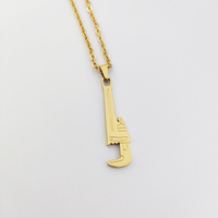 Collier ouvre-bouteille en acier inoxydable, bijoux pour hommes, pendentif logo, ouvre-bouteille, collier hip hop