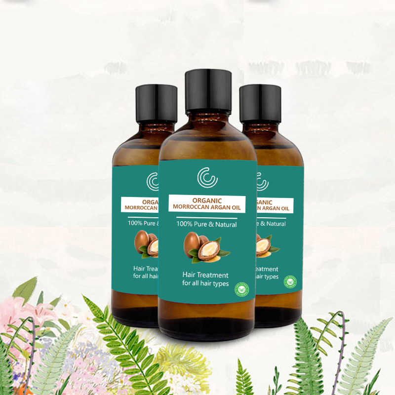 Марокканское масло для волос, 100 мл, восстанавливает сухие волосы, очищает перхоть и разглаживает Frizziness and Split Ends
