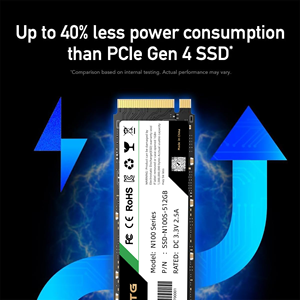 N100 M.<span class=keywords><strong>2</strong></span> NVMe PCIe 3.0 SSD 128GB-2TB 3000MB/dtk kecepatan menulis peningkatan teknologi HMB Desktop kinerja stabil - Product Image 5