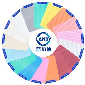 Landy Pvc Mesh Mat Rectangular Colorful Water Park Flooring Material - Product Image 2