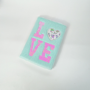 2024 nuovo taccuino peluche KEC carino diario Kawaii Mini cartone animato morbido soffice diario quaderno peloso per bambini e adulti - Product Image 5