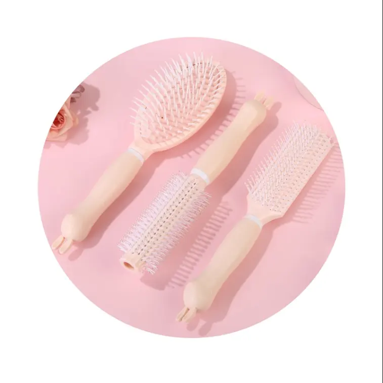 Latest Personal Care Square Shape Plastic Air Cushion Hair Brush for Detangling Hair Dryer Brush Comb