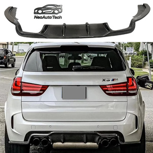 Nuovo Diffusore Posteriore in Fibra di Carbonio NeoAuto Tech F85 X5M F86 X6M Stile 3D per BMW F85 <span class=keywords><strong>X5</strong></span> <span class=keywords><strong>M</strong></span> F86 X6 <span class=keywords><strong>M</strong></span> 2014-2018 - Product Image 1