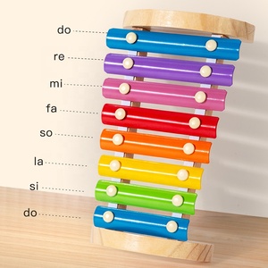<span class=keywords><strong>Xylophone</strong></span> en bois pour enfants, jouet <span class=keywords><strong>Xylophone</strong></span> pour tout-petits avec 2 maillets en bois, instruments <span class=keywords><strong>de</strong></span> <span class=keywords><strong>musique</strong></span> 8 tons jouets éducatifs Montessori - Product Image 5