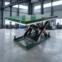 Plateforme élévatrice à ciseaux anti-pincement, table élévatrice électrique pour atelier, transport vertical de matériaux