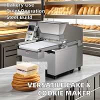 Machine à mouler les cupcakes et les biscuits multifonctionnelle, à base de farine, haute productivité, 220V, état neuf
