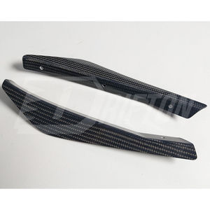 Ailerons avant en fibre de carbone style VRS 4 pièces pour Nissan R35 GTR 2017-2023 - Product Image 5