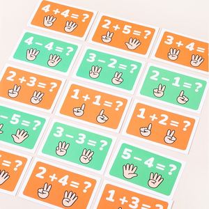 Juego de Juguetes de Matemáticas para el Aprendizaje Temprano: Tableros de Dedos para Contar, Sumar, Restar y Aprender el Alfabeto - Product Image 6