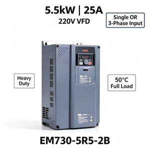 Variador de Frecuencia Industrial de Alto Rendimiento SINEE EM730 220V, 5.5KW, Convertidor de Frecuencia para Bomba de Agua VFD - Product Image 1