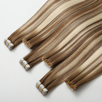 Extensions de cheveux sans couture injectées de haute qualité, trame machine, cheveux bruts vietnamiens Remy alignés sur les cuticules, qualité salon, vente en gros
