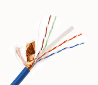 Huisheng Precio al por mayor Cat6 Cable Lan interior SFTP Cat6 Cable de red Cable Ethernet 305m 1000ft para Internet