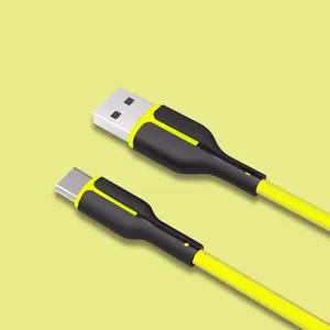 Cable Data Transfer Fast Charging Cable For Android Apple Type Mobile Phones Soft And Skin-Friendly Manufacturers Wholesale