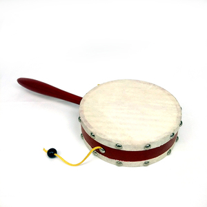 Trung Quốc Âm Nhạc Bằng Gỗ Tay Shaker Rattle Trống, Bán Buôn Trẻ Em Rattle Trống - Product Image 5