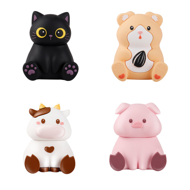 CJH New Creative Cow-shaped Bluetooth Speaker ABS Material Drop-proof High-value Cute Girl Desktop Ornaments Mini Portable