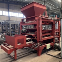 QT4-15 Betonpflasterstein-Maschine Hydraulische Blockherstellungsanlage Einfache Bedienung Lange Lebensdauer