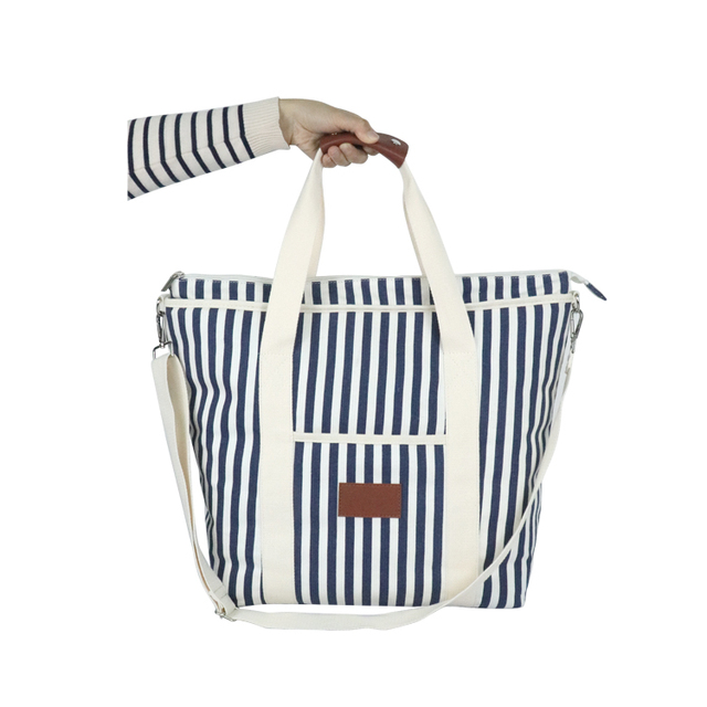 Collapsible Cooler Bag Insulated Leakproof Soft Sided Portable Cooler Bag for Lunch Grocery Shopping Camping and Road Trips