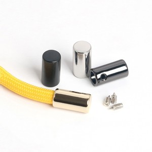 Coulisse con cappuccio di dimensioni personalizzate di alta qualità con oglet in metallo e lacci per scarpe Premium con punta in metallo a vite piccola - Product Image 3