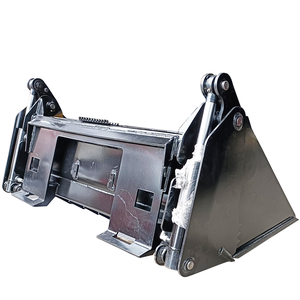 Multifuncional 4 en 1 Skid Steer Loader Bucket Nuevos accesorios de construcción de diseño para la venta - Product Image 3