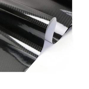 ליונארדו באיכות גבוהה מבריק שחור סיבי פחמן חומר גלגול מעטפת tpu צבע ppu סרט צבע שינוי גוף הסרט מדבקות - Product Image 6