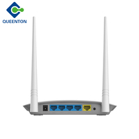 Precio de Venta caliente de fábrica, Lan enrutador inalámbrico de 4 puertos, wifi, 2,4 Ghz, 802.11N, 300Mbps, 2 antenas externas