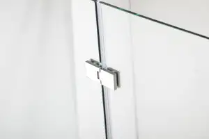 بدون إطار ، لوح زجاجي لشاشة حوض الاستحمام المحوري للأمان
