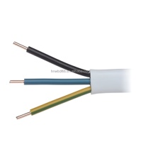 NYM-J NYM-O Mehradriges Kabel 0,75/1,5/2,5/4/6mm Kupfer PVC-Mantel Kupfer-Gebäudekabel 3G1,5 3G2,5 Gelb/Grün