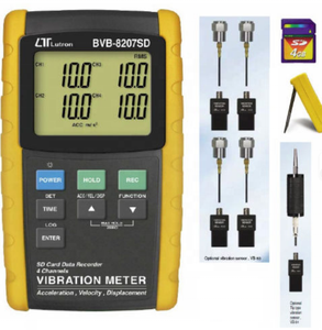 Produit original et authentique, vibromètre LUTRON BVB-8207SD en stock - Product Image 5