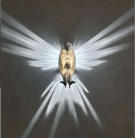 Lampe de nuit LED TSINYE, nouvelle tendance, installation facile, décoration artistique pour la maison, luminaires muraux 3D modernes en forme d'aigle, d'hibou, de lion, lumière décorative LED