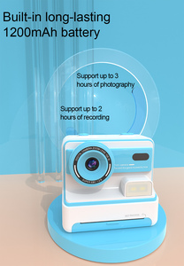 SourcingArk Kids Thermal Instant <b>Print</b> <b>Camera</b> Dual Lens 1080P HD Screen Compatible New Year Kids Gifts Model D101 - Product Image 4