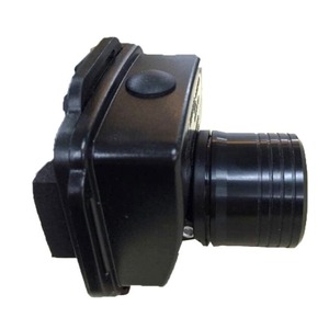 Lampe frontale miniature antidéflagrante IW5133, LED, éclairage continu 6h, corps en plastique, interrupteur à bouton, noir - Product Image 3