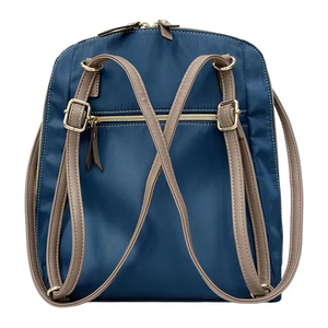 Sac à dos en nylon imperméable de haute qualité, grande capacité, avec fermeture éclair, logo personnalisé, nouvelle mode et coloré, pour femmes, voyage - Product Image 6