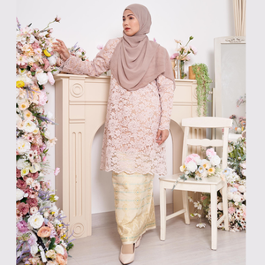 SIPO Eid Fashion Customizable Abaya Baju Kurung Elegant Lace Design Women's <b>Islamic</b> <b>Clothing</b> High Level Traditional Muslim - Product Image 1