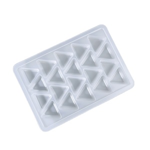 Personalizado Rectangular Translúcido 20 rejillas Frozen Dumpling Paquete Dimsum Bun Blister Bandeja Plástico de Grado Alimenticio Desechable Interior - Product Image 6