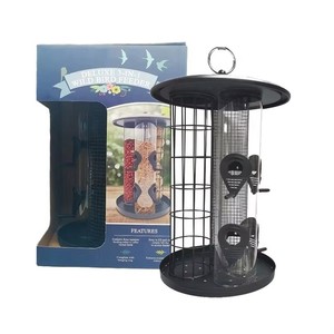 Sóc Bằng Chứng Chim Cho Ăn Công Cụ Tất Cả Trong Một Đậu Phộng Suet Ba Hoang Dã <span class=keywords><strong>Bird</strong></span> Trung Chuyển Trạm Cho Vườn - Product Image 2