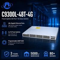 Commutateur d'entreprise d'entrée de gamme Cisco Catalyst 9300L-48T-4G 48 ports de données 4x1G avec uplink fixe StackWise-320 pour le réseau en gros