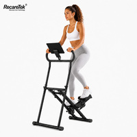 Stepper de Ejercicio, Equipo de Fitness, Máquina de Ejercicio para Adultos Mayores, Tonificación de Glúteos, Ejercicio en Oficina, para Uso en el Hogar, Aeróbico Diario