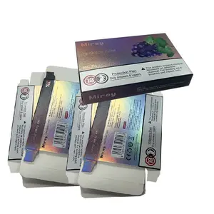 Cheap Price Customized Printing Hologram Laser Film Custom Product Packaging Cardboard Tuck Paper Box