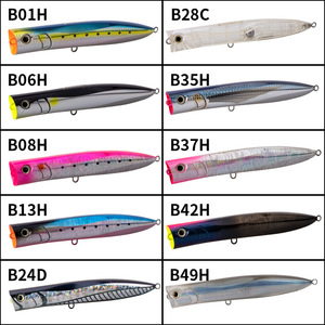 Japon <span class=keywords><strong>MARIA</strong></span> Floating Waves Climbing DUCKDIVE Appât artificiel dur 19cm 23cm Poisson de mer Popper Leurre de pêche Appât - Product Image 2