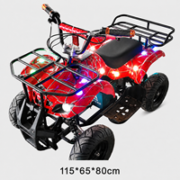 Potente Go Kart Eléctrico con Motor de 350W, Transmisión por Cadena, Música MP3 y Control de Velocidad para Conducción al Aire Libre