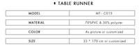 Vente chaude Meilleur Prix Résistant À La Chaleur Meubles Décor De Mode Fantaisie Restaurant En Plastique Vinyle Tissé Or Pvc Chemin De Table Sans Fin